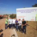 Rafael Fonteles inaugura, visita e autoriza obras de mobilidade em Cristalândia