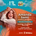 Amanda Santi é a atração do projeto Pôr do Sol deste domingo (20)