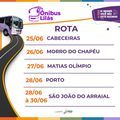 Sempi inicia novas rotas do Ônibus Lilás levando orientações sobre violência doméstica