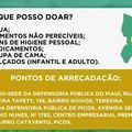 Defensoria Pública arrecada doações para vítimas das enchentes em Picos
