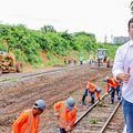 Governador Rafael Fonteles vistoria obras de expansão do Metrô de Teresina