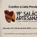 Sudarpi divulga resultado preliminar dos selecionados para o 19º Salão de Artesanato de São Paulo