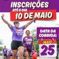 4ª Corrida Contra o Feminicídio: Mais de mil inscritos confirmados; 2º lote têm vagas limitadas