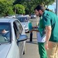 Blitz Ecológica: Semarh distribui mudas em frente ao Centro Educacional Ambiental em Teresina