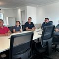 Representantes da Fiepi e Senai voltam ao Porto Piauí para conferir a evolução das obras