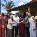 Rafael Fonteles entrega obras na comunidade Mimbó