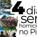 Piauí completa quatro dias sem registrar homicídios